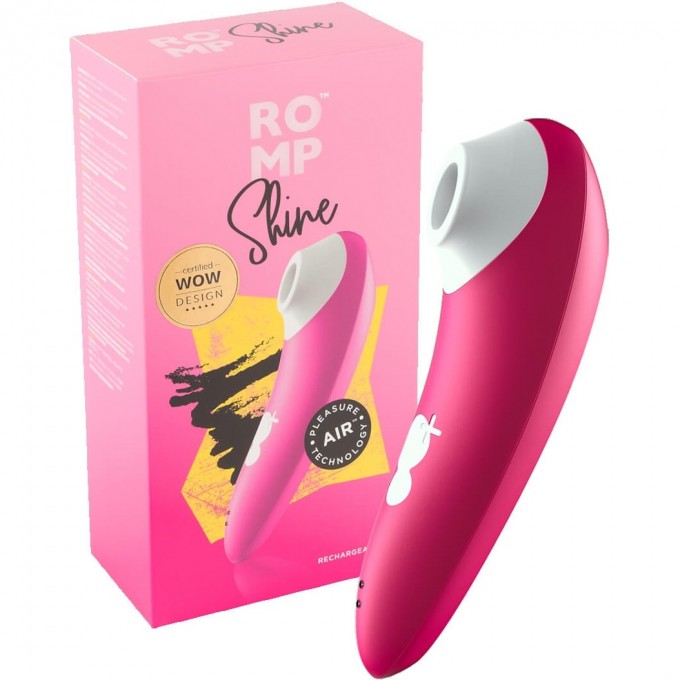 Бесконтактный клиторальный стимулятор WOMANIZER ROMP SHINE розовый RPSTSG3 Бесконтактный клиторальный стимулятор WOMANIZER ROMP SHINE розовый RPSTSG3